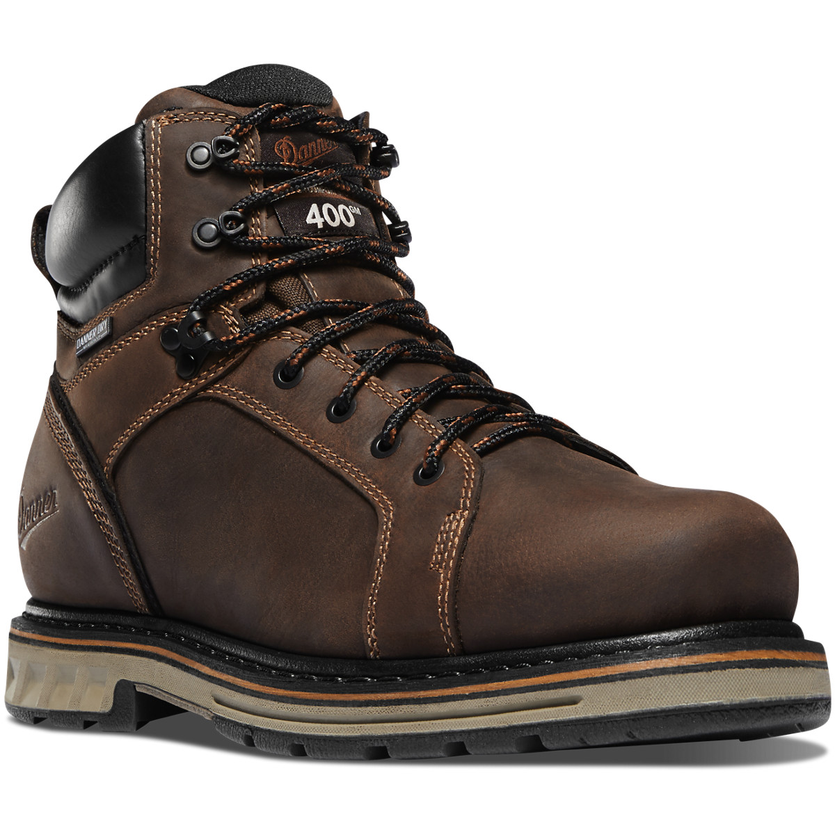 Danner Steel Yard 6 Dark Brown Work Boots Mens - South Africa 48237PEQW